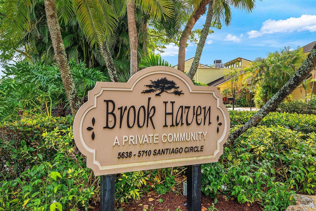 BROOK HAVEN ENTRANCE