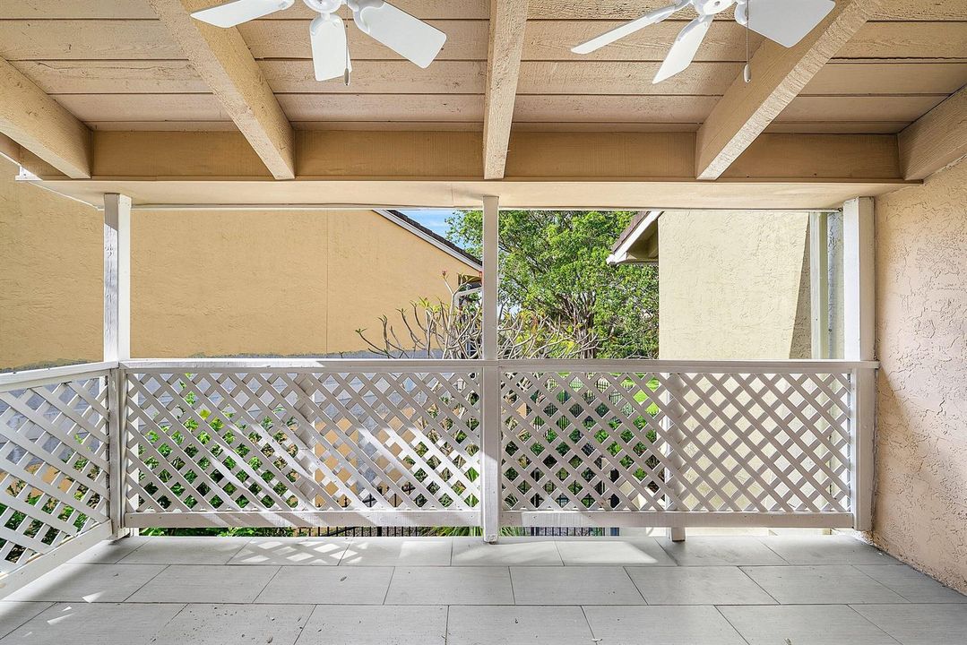 MASTER BEDROOM BALCONY