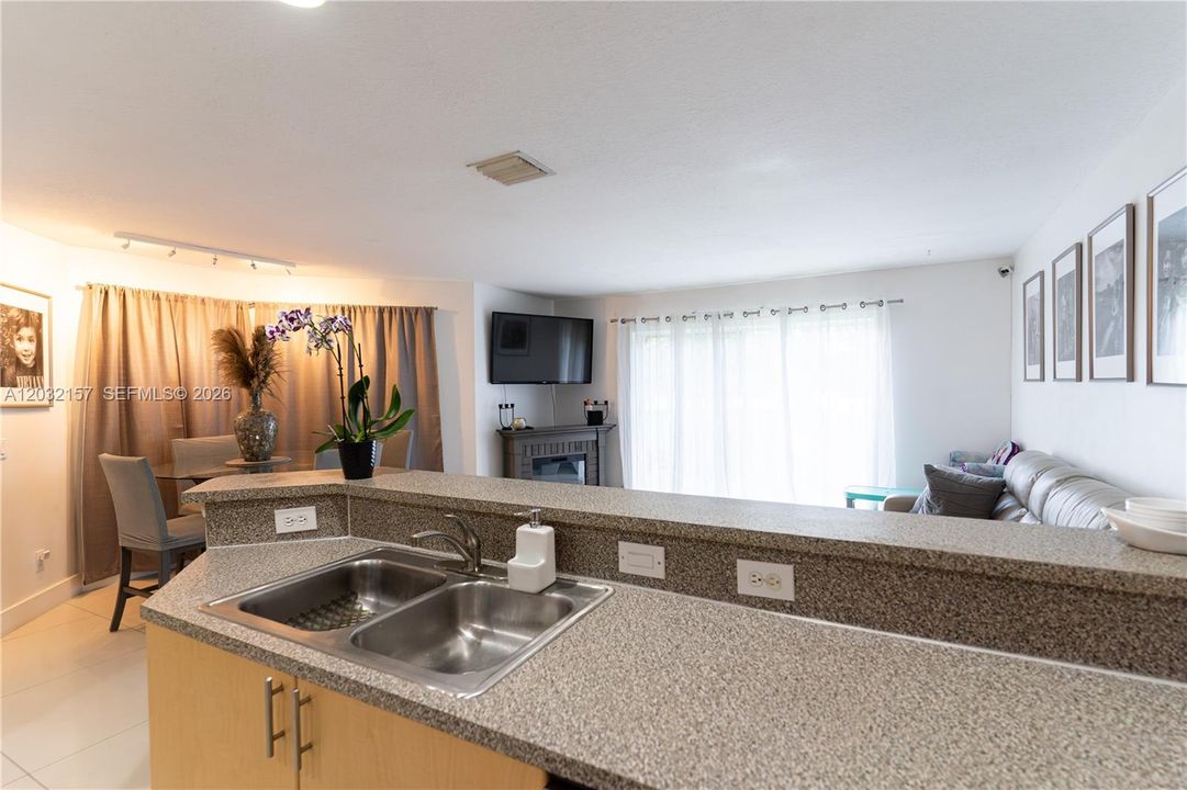 Kitchen-Family Room Area