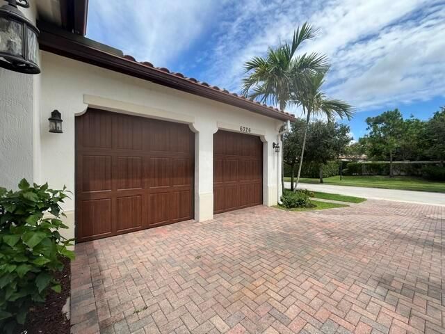 Garage exterior