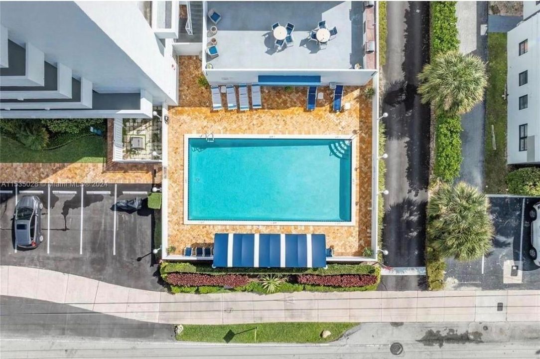 pool aerial