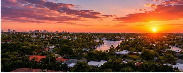 sunset view