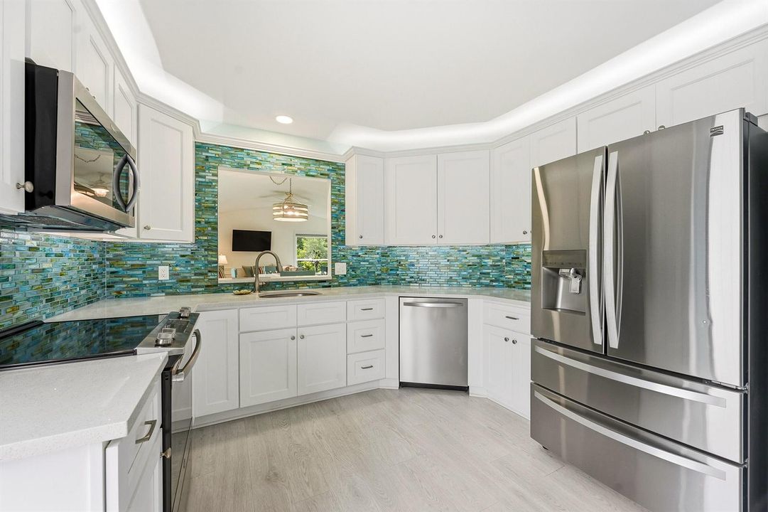 Kitchen with Stainless Appliances