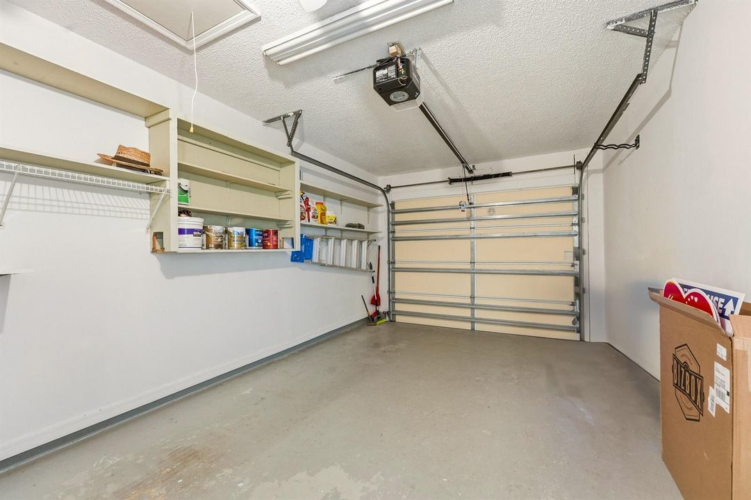 Garage with opener