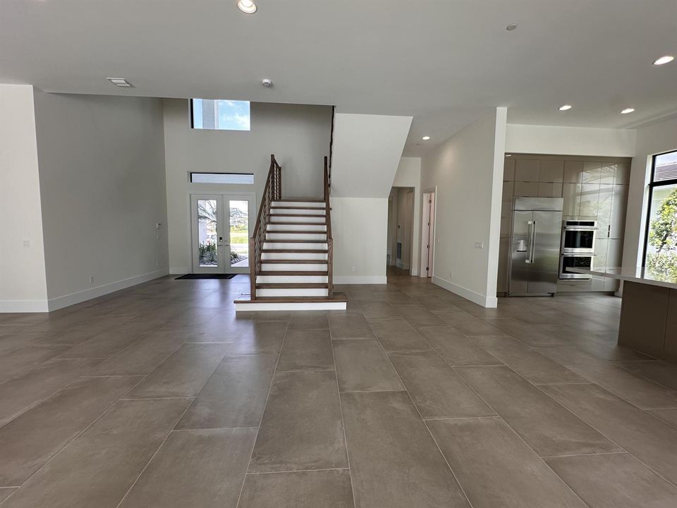 Lot 5 Entry Stairs and Kitchen