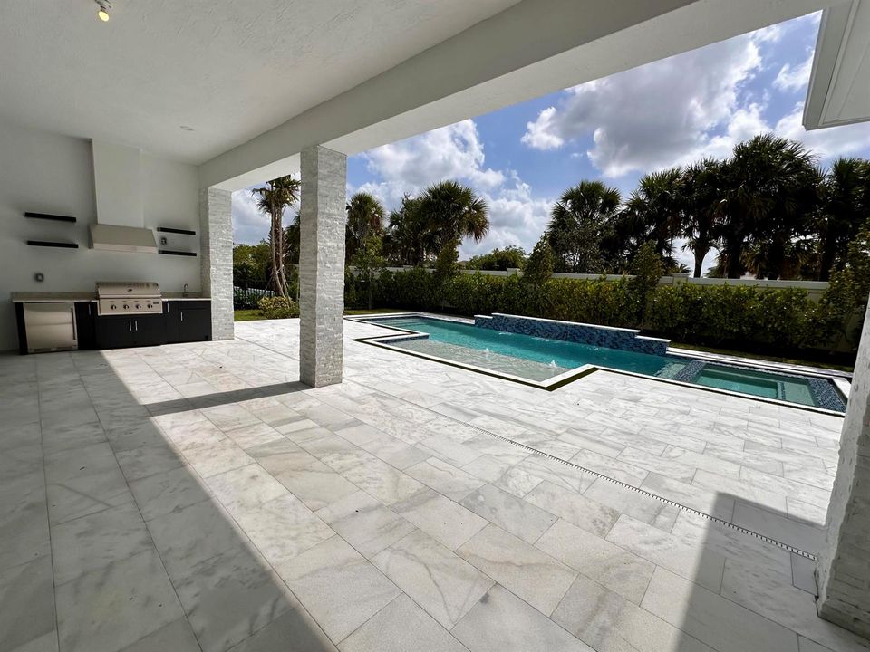 Lot 5 Summer Kitchen at Lanai and Pool