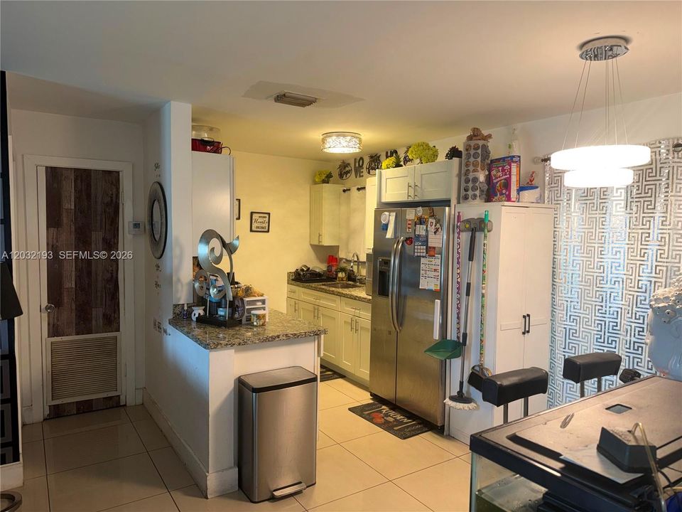 Current condition — tenant occupied