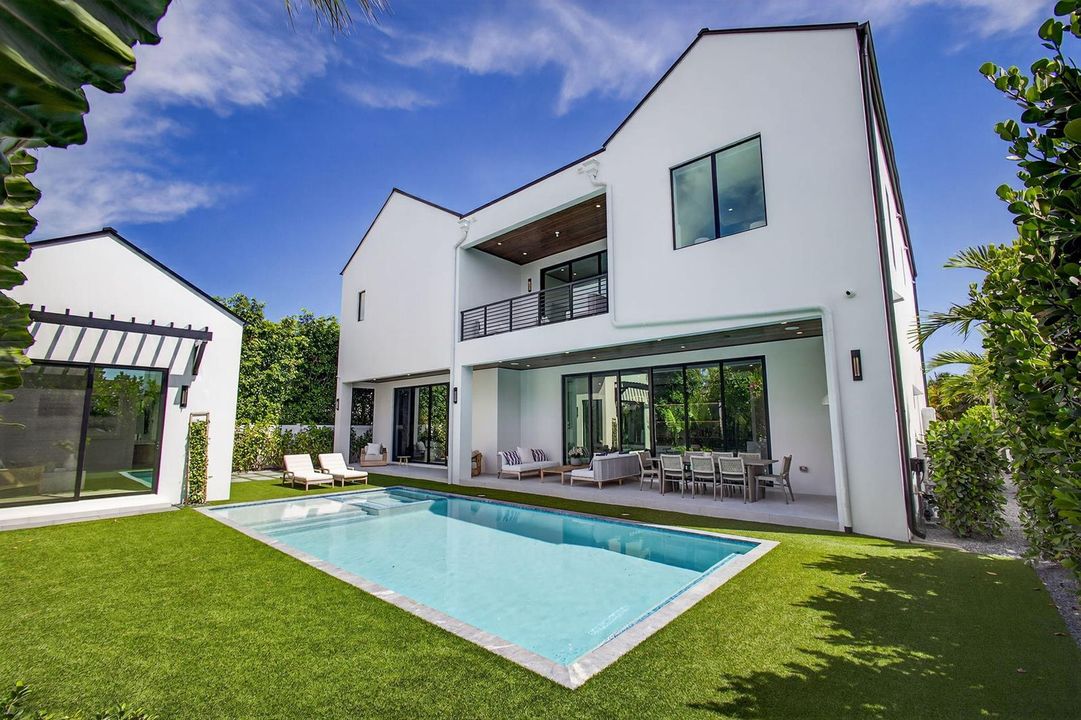 Backyard and back of house