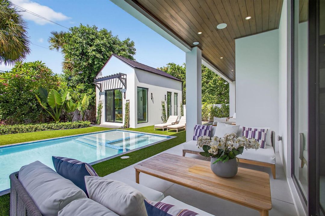 Outside living area