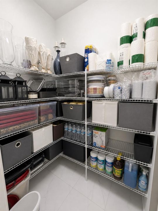 BULK ROOM STORAGE BY LAUNDRY ROOM