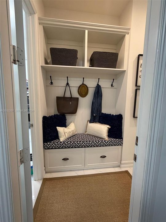 MUD ROOM FROM GARAGE