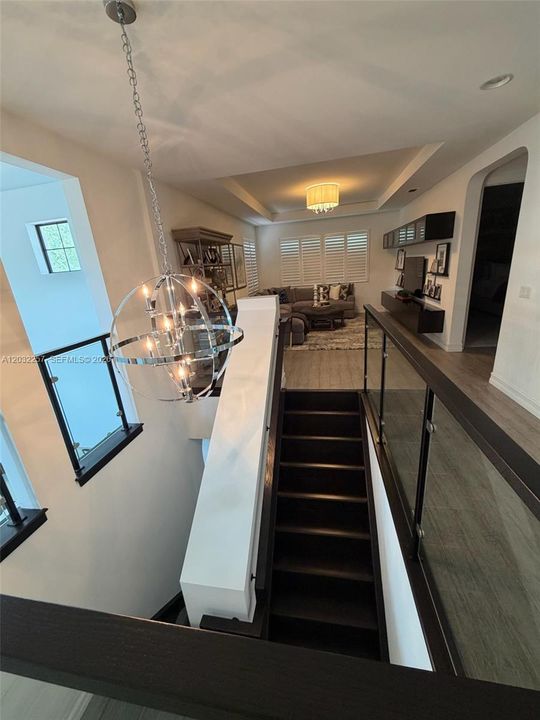 STAIRS TO SECOND FLOOR LOFT.