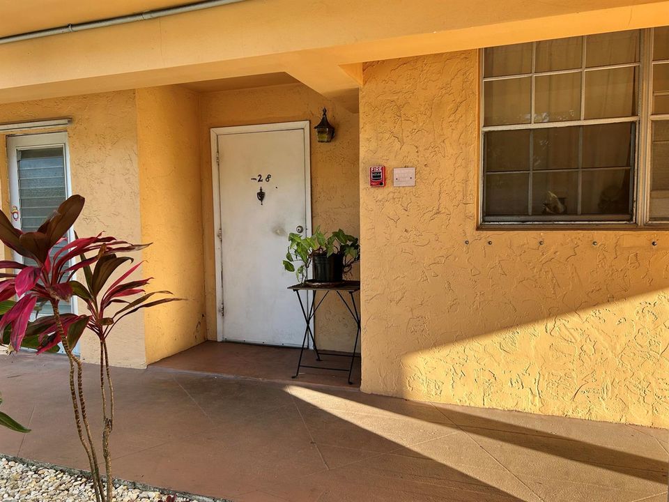 Entry door