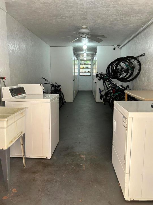 common laundry next to apt
