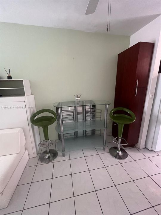 Bar area