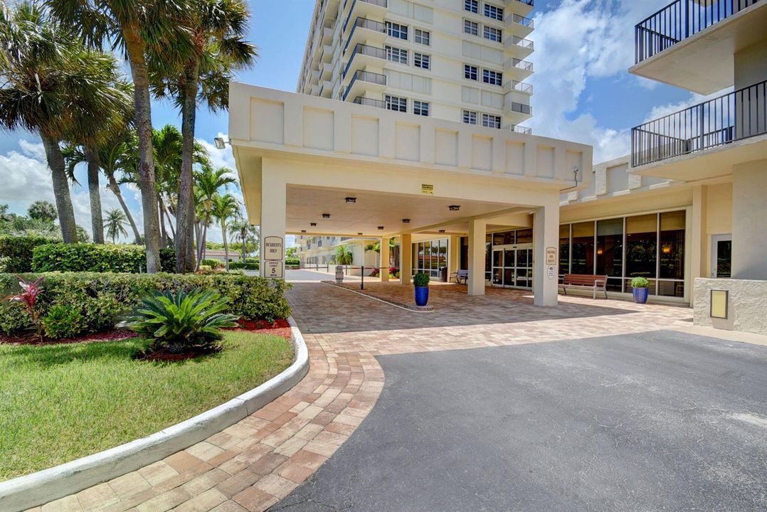 Gated Front Entrance