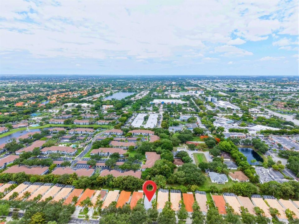 Panoramic to West