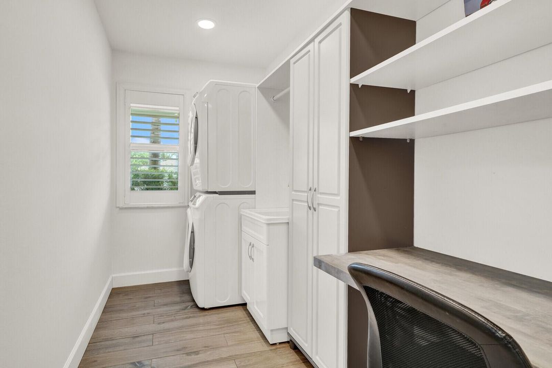 Laundry with storage
