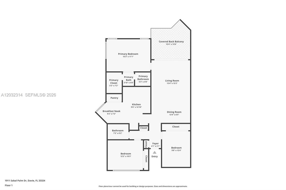 For Sale: $290,000 (3 beds, 2 baths, 1155 Square Feet)