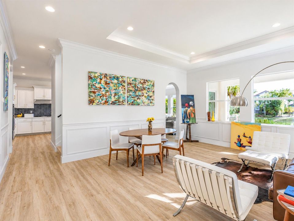 Great Room and Dining Area