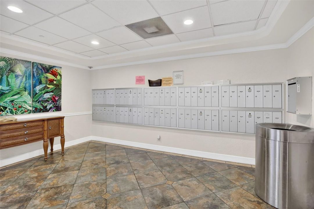 MAIL & PACKAGE AREA
