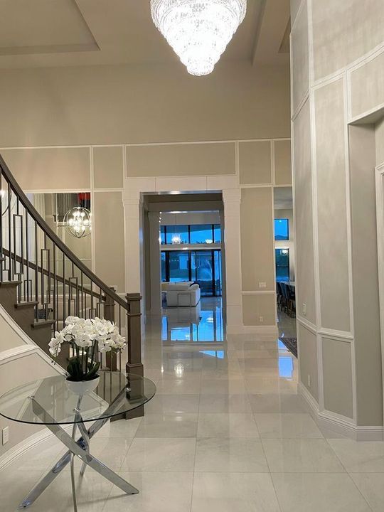 VIEW FROM FOYER