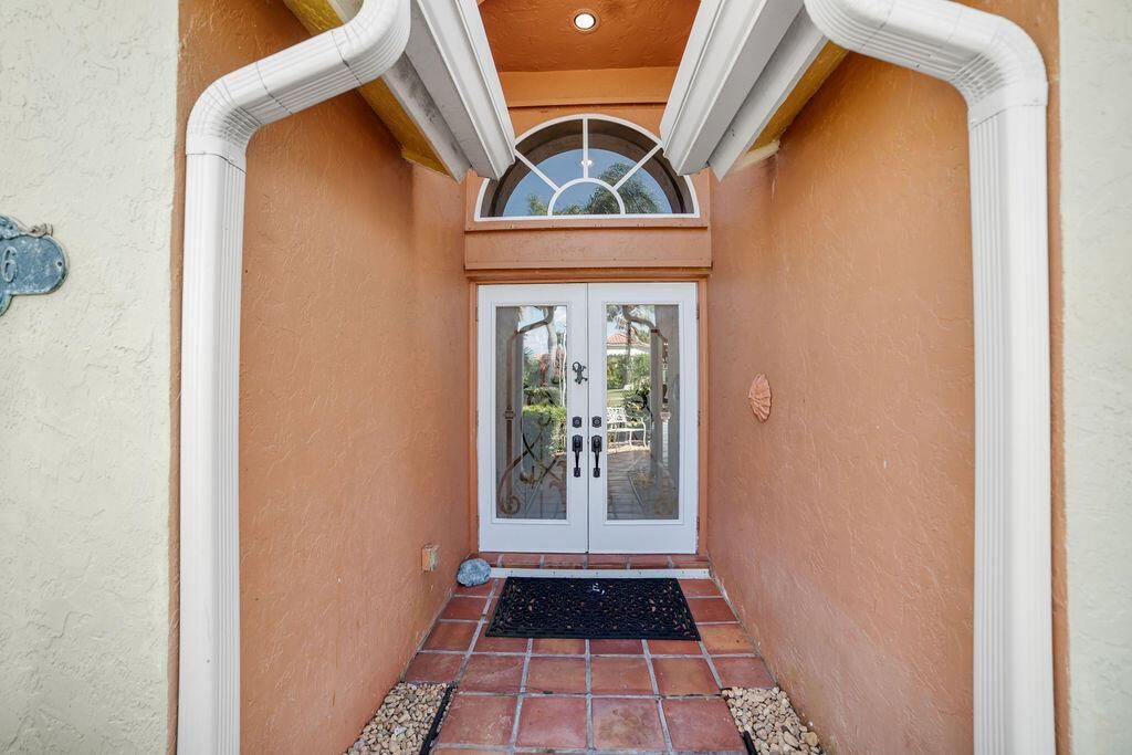 Front door.