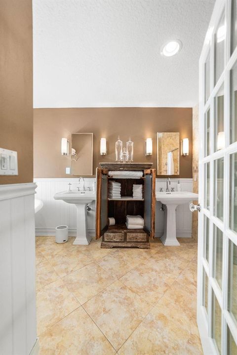Primary bathroom.