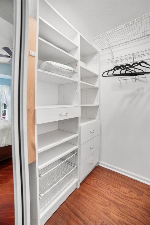 Walk in closet.