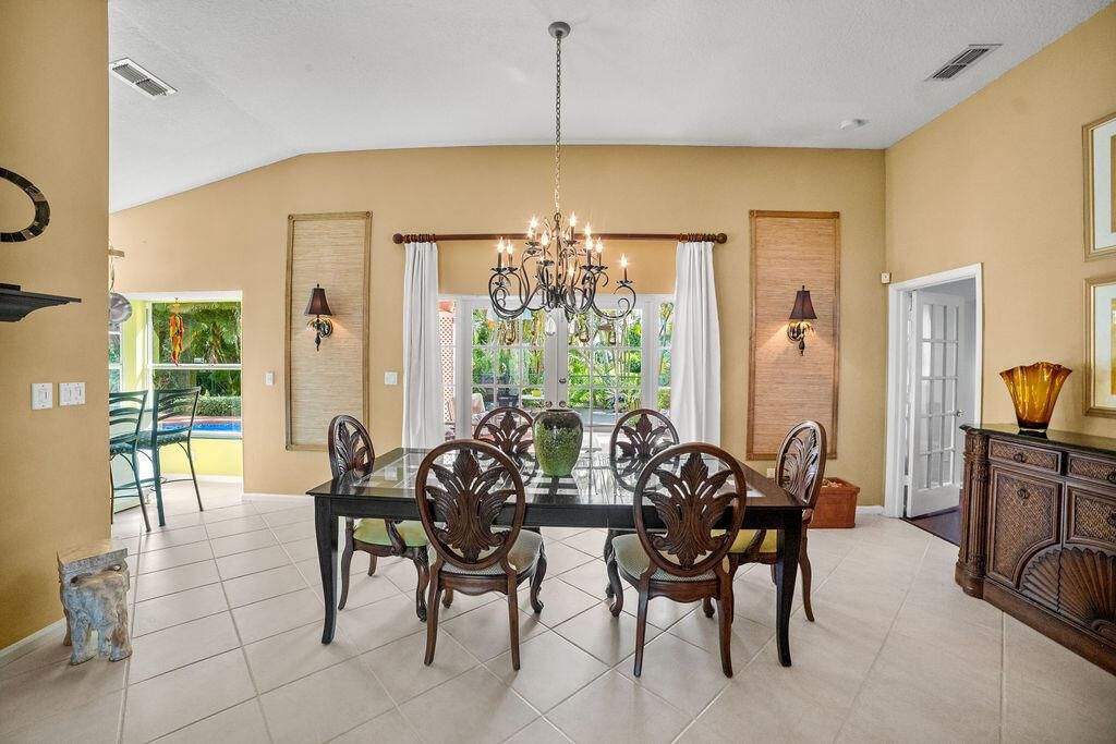 Dining area.