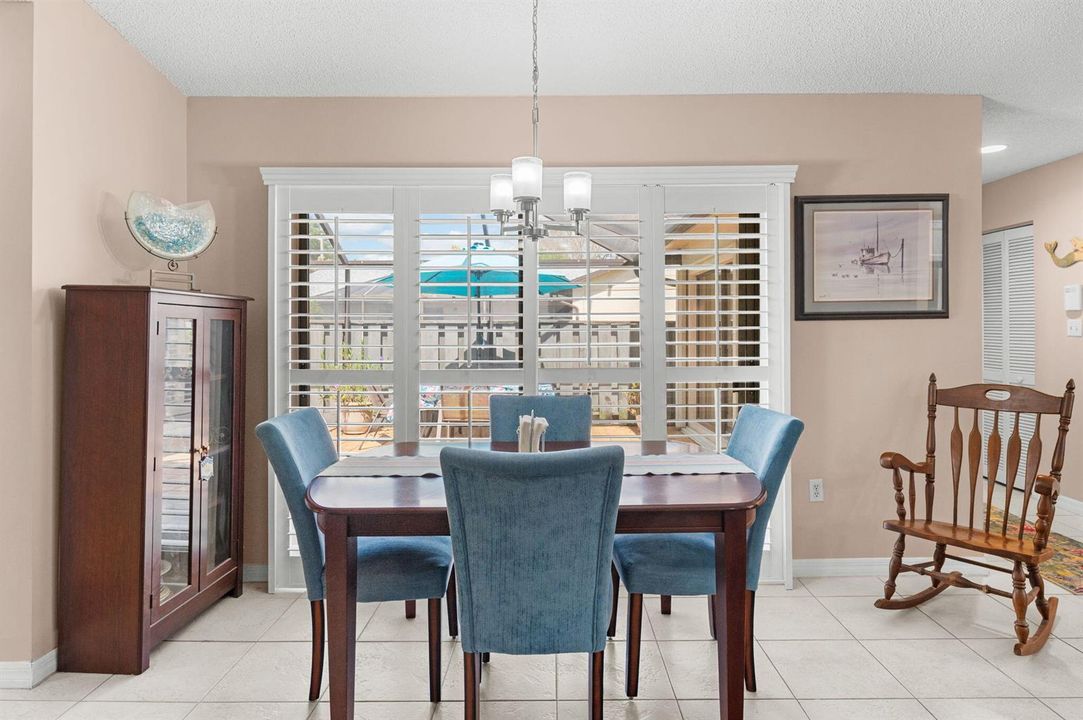 Dining area