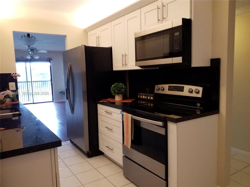 Remodeled kitchen