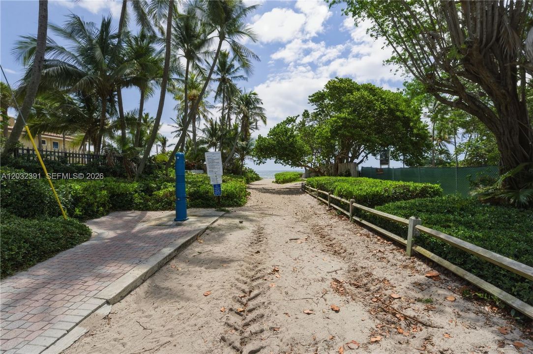Walk to Beach