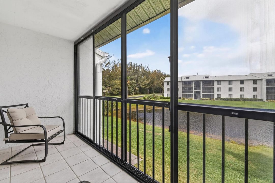 Screened in Balcony