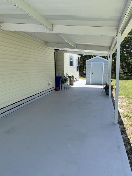 Carport and Storage