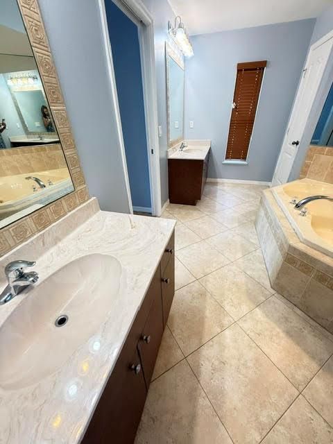 Primary Bath Double Sinks