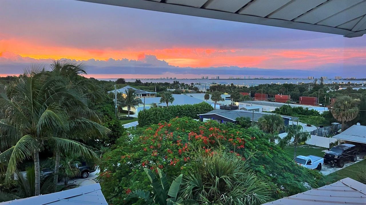 sunrises and sunsets