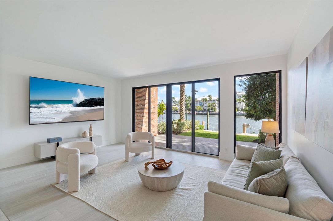 Living Room Overlooking Lake Mayan