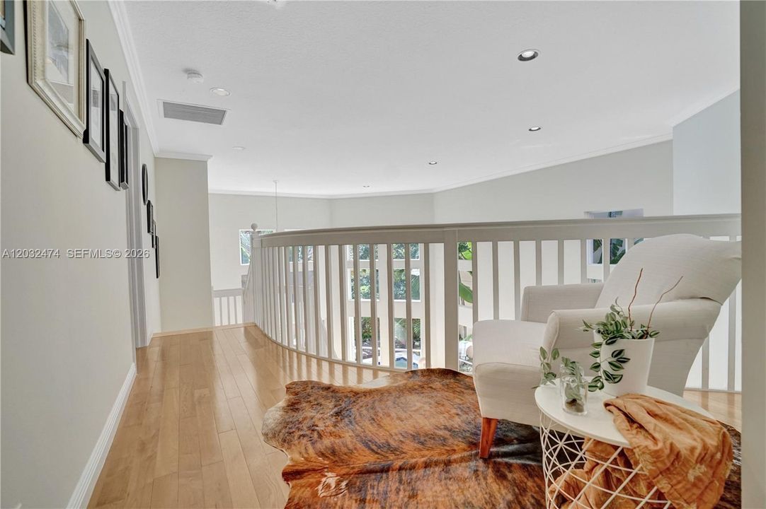 Sitting area in second floor
