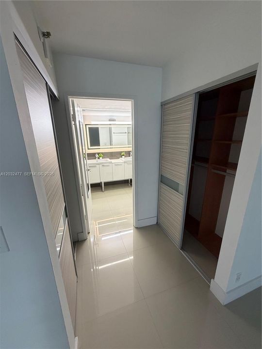 Closets on Primary Bedroom