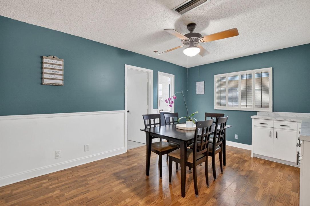 Dining room or extra living room