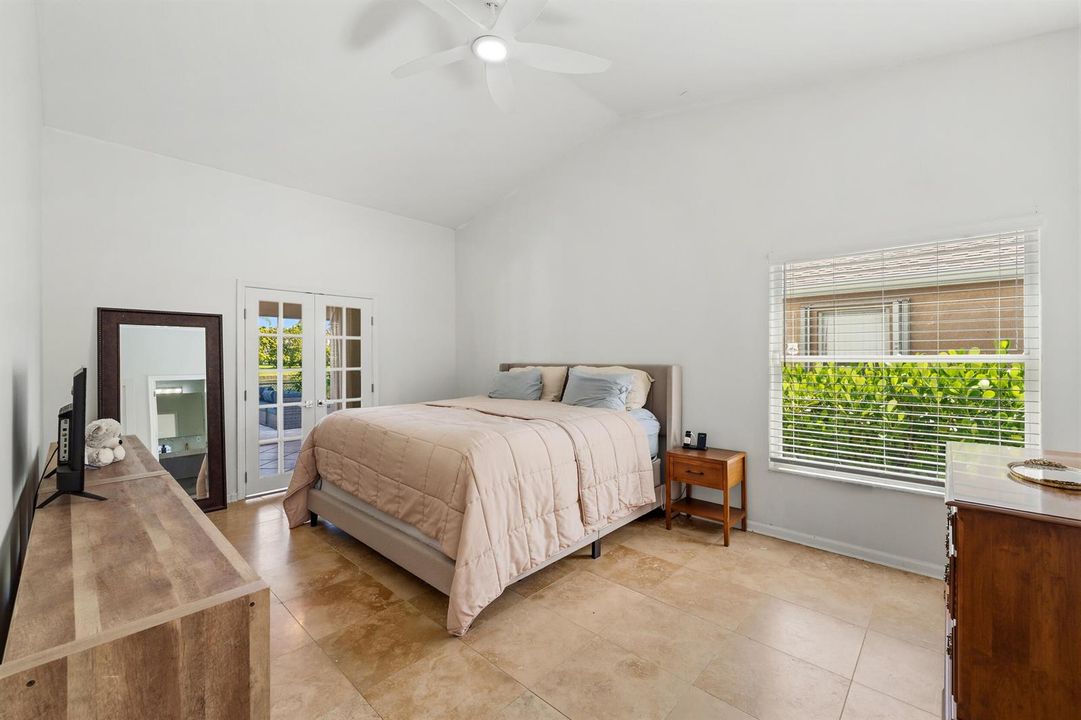 Primary Bedroom with French Doors