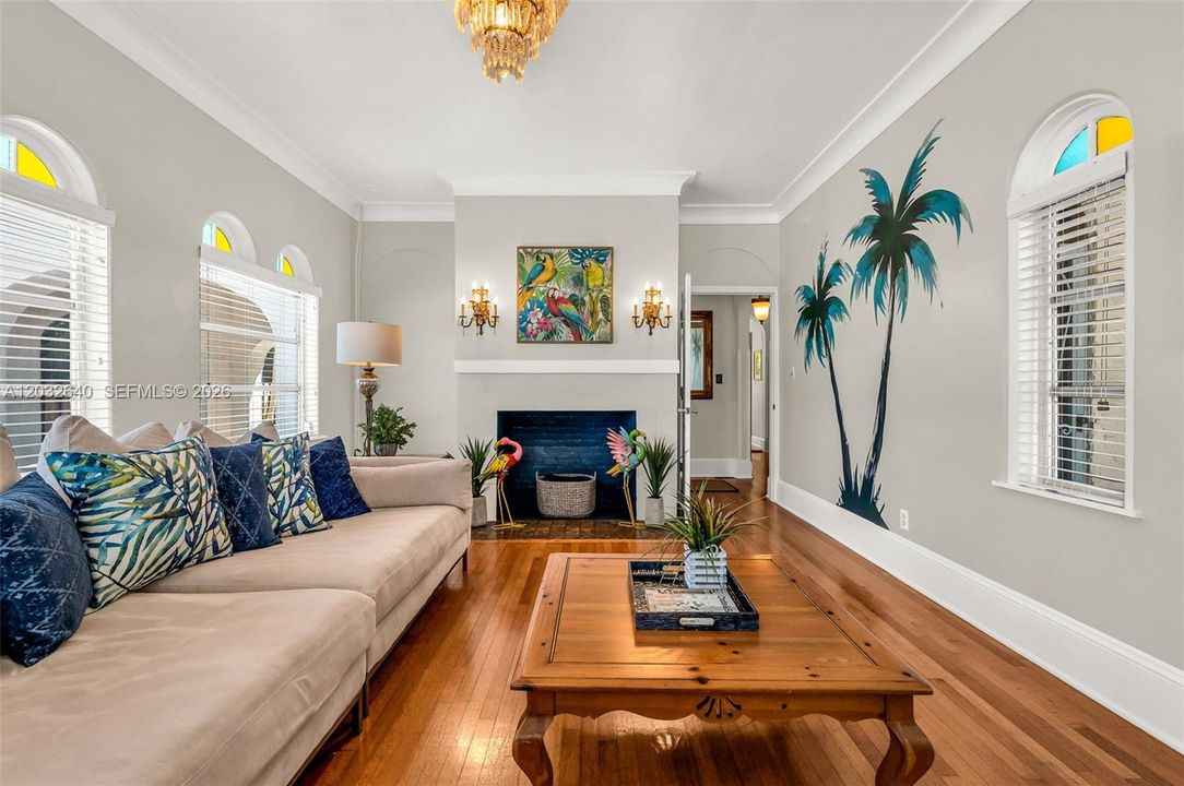 One of the Living Rooms in Main House