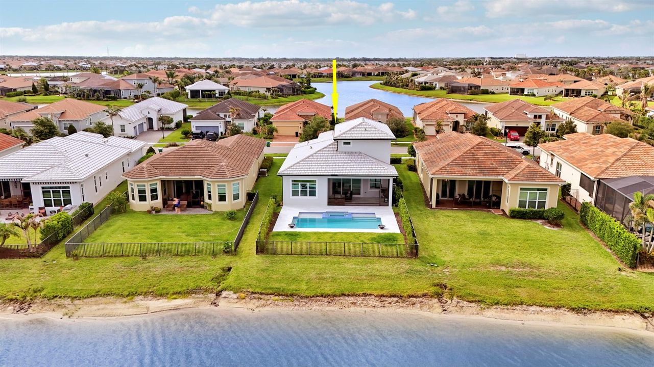 Aerial of Back of House