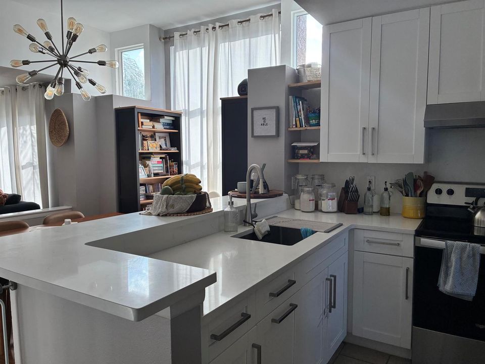Renovated kitchen