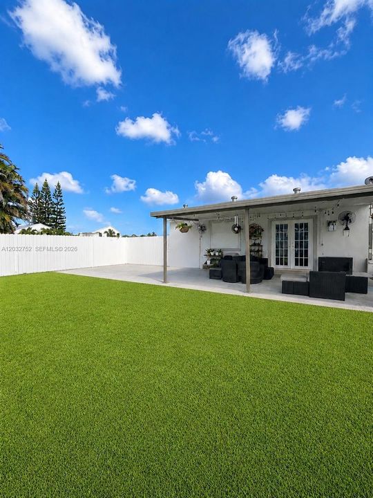 Main Residence Backyard