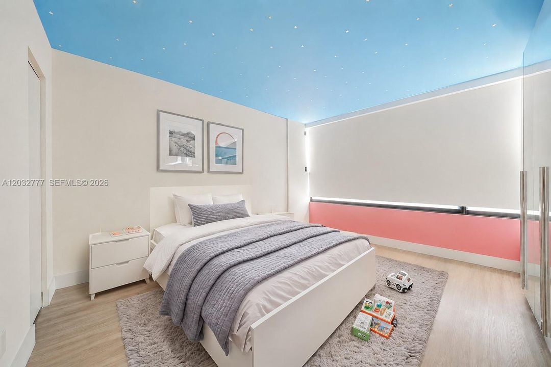 Virtually Staged, Secondary Bedroom