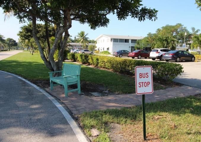 Various Bus Stops in Community