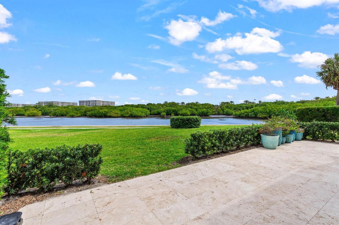 large patio