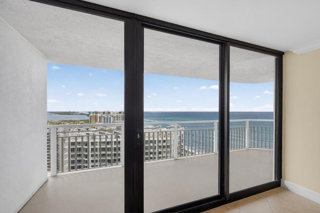 Balcony Access from Living Room